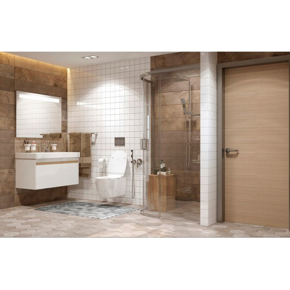 Душевое ограждение Ambassador Queen 120х80 см 11011103R R, хром/прозрачное фото 4