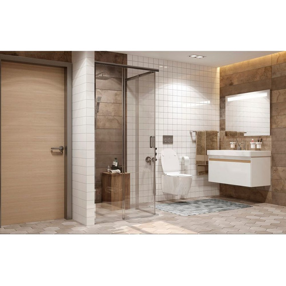 Душевое ограждение Ambassador Queen 90x90 см 11011104, хром/прозрачное фото 4