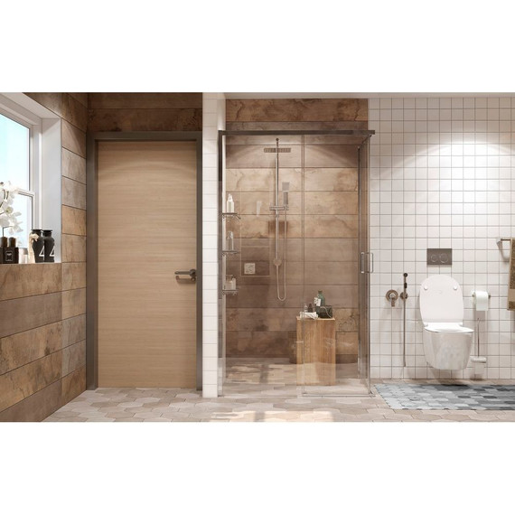 Душевое ограждение Ambassador Queen 120x80 см 11011106L L, хром/прозрачное фото 3