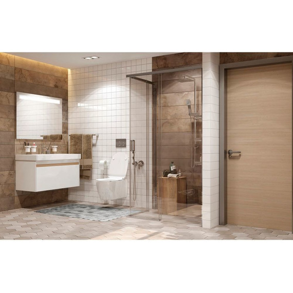 Душевое ограждение Ambassador Queen 120x80 см 11011106R R, хром/прозрачное - 4 Душевое ограждение Ambassador Queen 120x80 см 11011106R R, хром/прозрачное фото 4