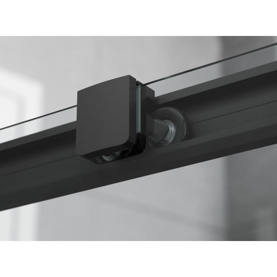 Душевое ограждение Ambassador Queen 90 см 11011202Black, чёрный/прозрачное фото 5