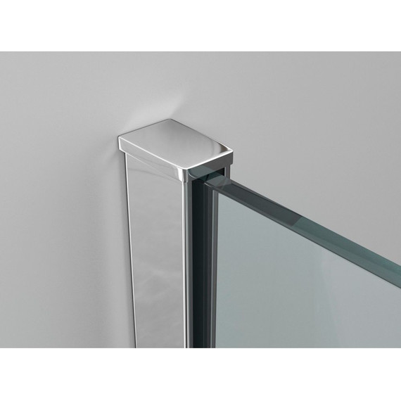 Душевое ограждение Ambassador Nord 120x80 см 13011107, хром/прозрачное - 7 Душевое ограждение Ambassador Nord 120x80 см 13011107, хром/прозрачное фото 7