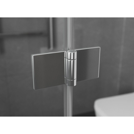 Душевое ограждение Ambassador Nord 90x90 см 13011108, хром/прозрачное фото 5