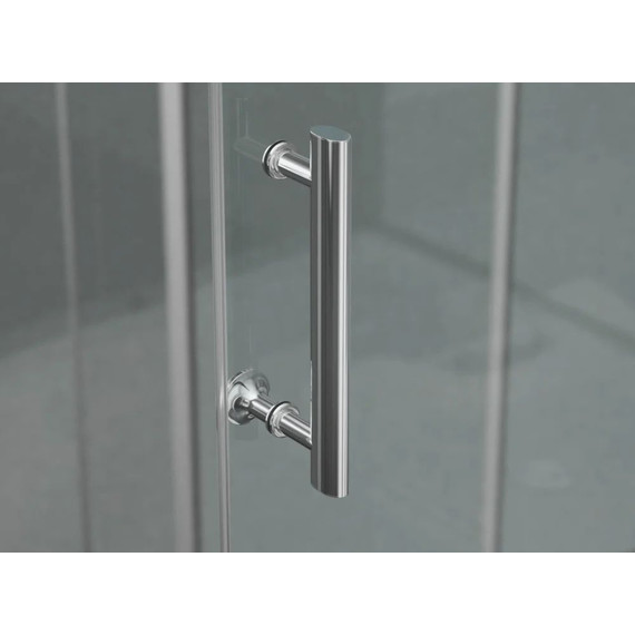Душевое ограждение Ambassador Kingston 100 см 14011105, хром/прозрачное фото 4