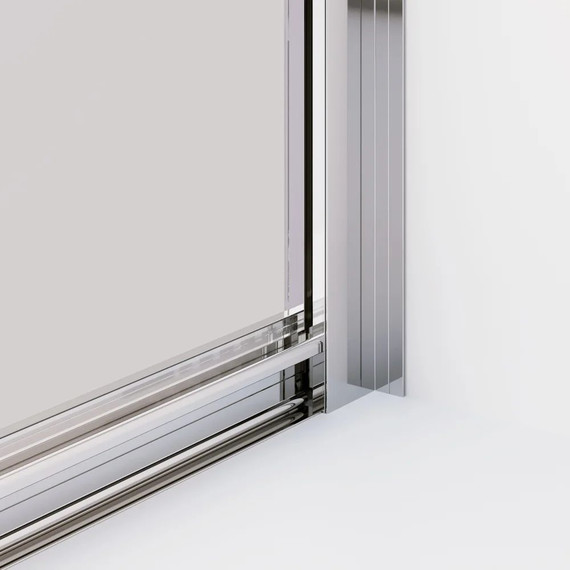 Душевое ограждение Ambassador Kingston 120x80 см 14011108, хром/прозрачное фото 7