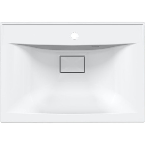 Тумба подвесная с раковиной Vincea Mia 65 см VMC-2MA650GW, белый глянец - 9 Тумба подвесная с раковиной Vincea Mia 65 см VMC-2MA650GW, белый глянец фото 9