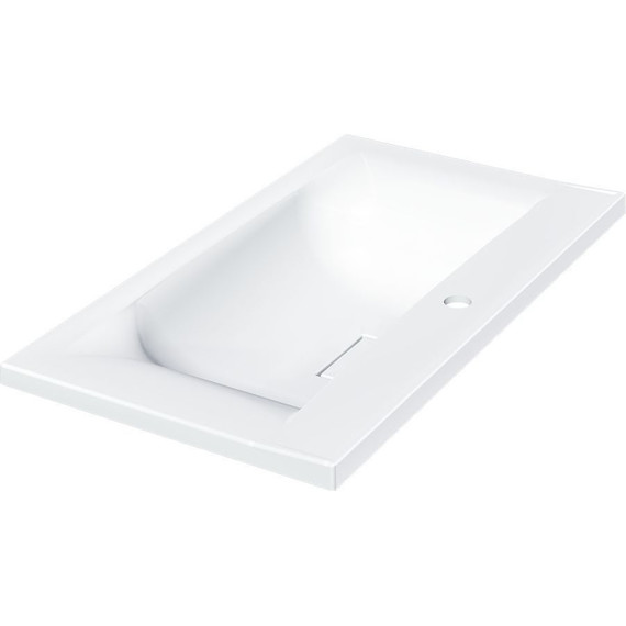 Тумба подвесная с раковиной Vincea Mia 80 см VMC-2MA800VO (раковина белая VCB-3M800W), дуб винтаж фото 10