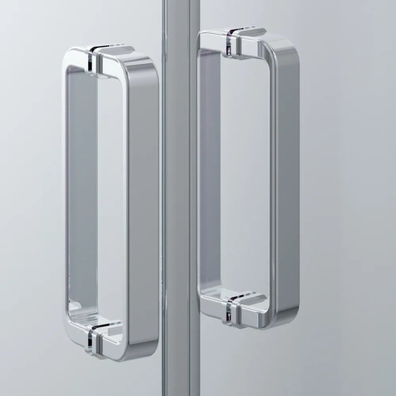 Душевое ограждение Ambassador Forsa 140x80 см 17021109AX-80AX, хром/прозрачное фото 4