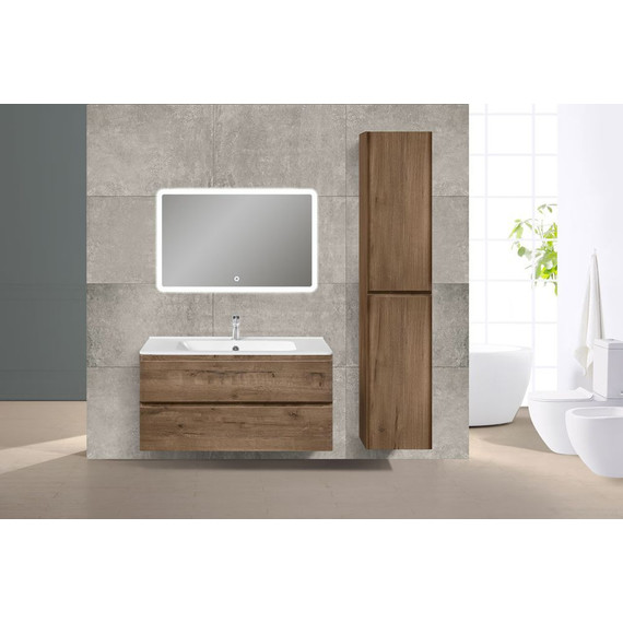 Тумба подвесная с раковиной Vincea Vico 100 см VMC-2V100VO, дуб винтаж - 6 Тумба подвесная с раковиной Vincea Vico 100 см VMC-2V100VO, дуб винтаж фото 6