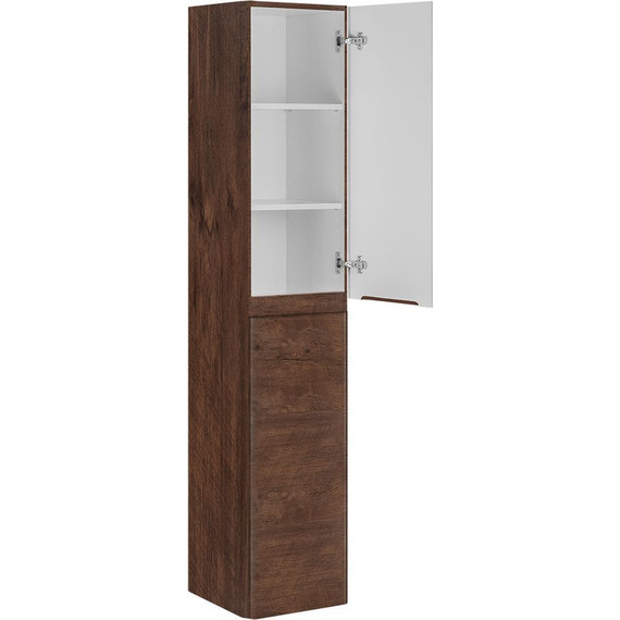 Пенал подвесной Vincea Vico 35 см VSC-2V170RW, тёмное дерево фото 3