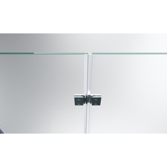 Душевая дверь BelBagno 90 см ALBANO-BS-12-90-C-Cr, хром/прозрачное фото 6