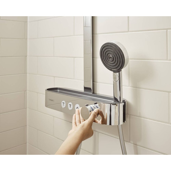 Душевая стойка с термостатом Hansgrohe Pulsify S Showerpipe 260 2jet 24240000 - 12 Душевая стойка с термостатом Hansgrohe Pulsify S Showerpipe 260 2jet 24240000 фото 12