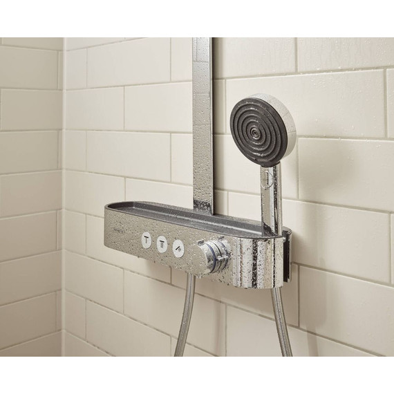 Душевая стойка с термостатом Hansgrohe Pulsify S Showerpipe 260 2jet 24240000 - 16 Душевая стойка с термостатом Hansgrohe Pulsify S Showerpipe 260 2jet 24240000 фото 16