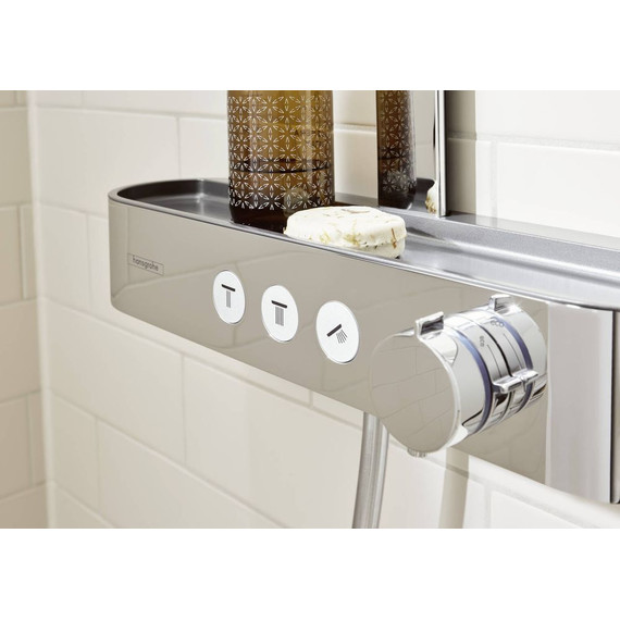 Душевая стойка с термостатом Hansgrohe Pulsify S Showerpipe 260 2jet 24240000 - 2 Душевая стойка с термостатом Hansgrohe Pulsify S Showerpipe 260 2jet 24240000 фото 2