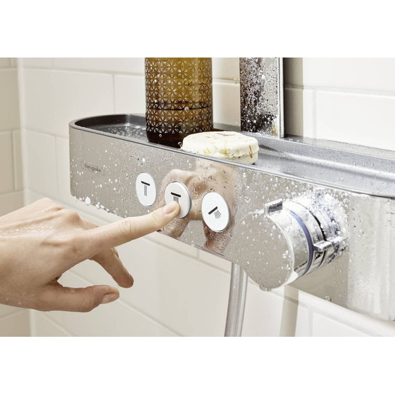 Душевая стойка с термостатом Hansgrohe Pulsify S Showerpipe 260 2jet 24240000 - 6 Душевая стойка с термостатом Hansgrohe Pulsify S Showerpipe 260 2jet 24240000 фото 6