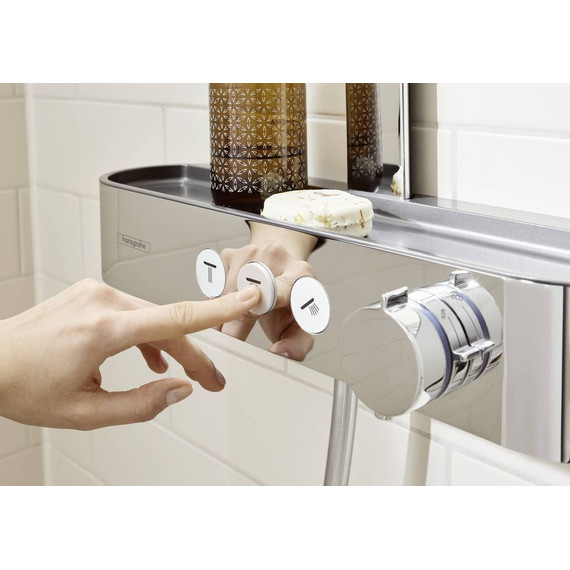 Душевая стойка с термостатом Hansgrohe Pulsify S Showerpipe 260 2jet 24240000 - 8 Душевая стойка с термостатом Hansgrohe Pulsify S Showerpipe 260 2jet 24240000 фото 8