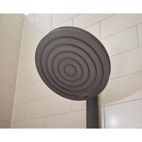 Душевая стойка с термостатом Hansgrohe Pulsify S Showerpipe 260 2jet 24240670, черный матовый - 2 Душевая стойка с термостатом Hansgrohe Pulsify S Showerpipe 260 2jet 24240670, черный матовый фото 2