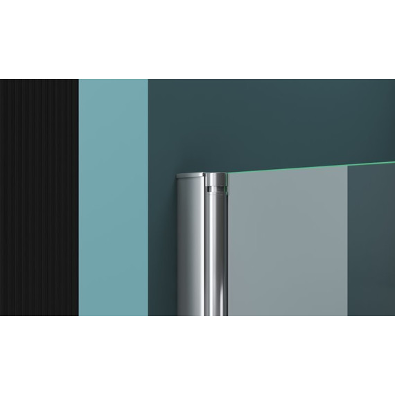 Душевое ограждение BelBagno 100х80 см ALBANO-ASH-1-100/80-C-Cr, хром/прозрачное - 6 Душевое ограждение BelBagno 100х80 см ALBANO-ASH-1-100/80-C-Cr, хром/прозрачное фото 6