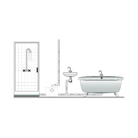 Канализационная насосная установка Jemix Sololift3 STP-OPTIMA (3 входа) фото 10