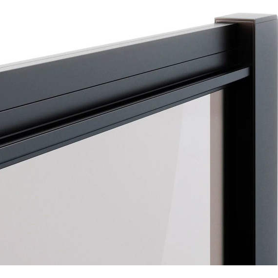 Душевое ограждение Ambassador Forsa 160x90 см 17022222ABB-90ABB, чёрный/тонированное фото 4