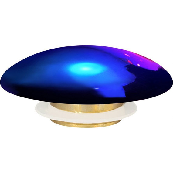 Декоративная крышка на слив для раковины Abber AC0014Regen, хамелеон фото 2