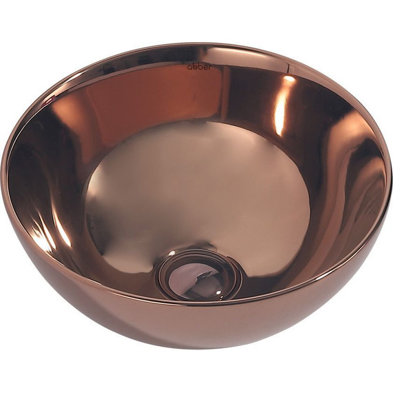 Раковина-чаша Abber Bequem 32 см AC2106RG, розовое золото фото 2