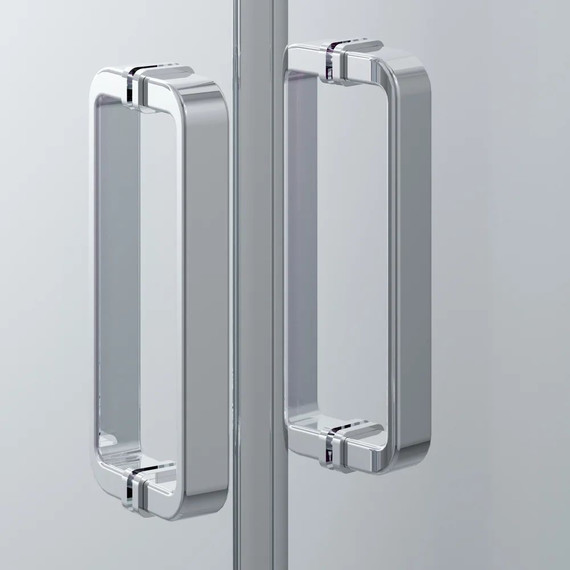 Душевая дверь Ambassador Forsa 130 см 17021108AX, хром/прозрачное фото 3