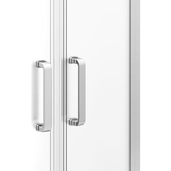 Душевое ограждение Ambassador Royal 100 см 18015105, хром/белое фото 5