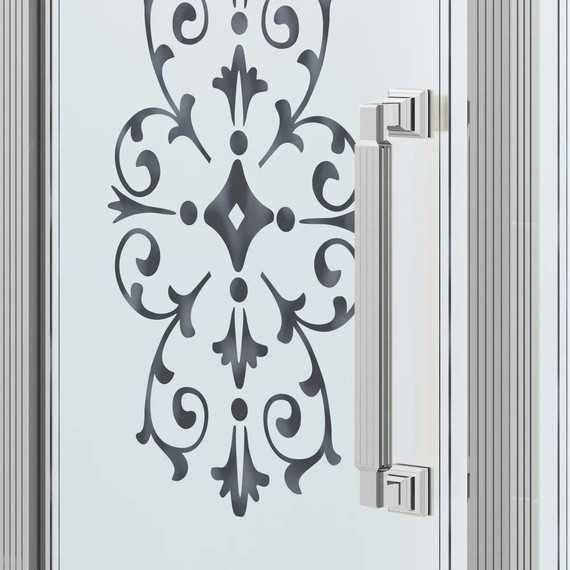 Душевое ограждение Ambassador Royal 100x100 см 18015107-L (стекло 8 мм) хром/прозрачное фото 6