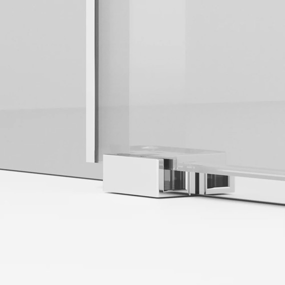 Душевая дверь Ambassador Benefit 160 см 19021105HX (стекло 8 мм) хром/прозрачное фото 4