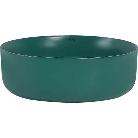 Раковина-чаша Abber Bequem 36 см AC2108MBG, темно-зеленый матовый фото 3