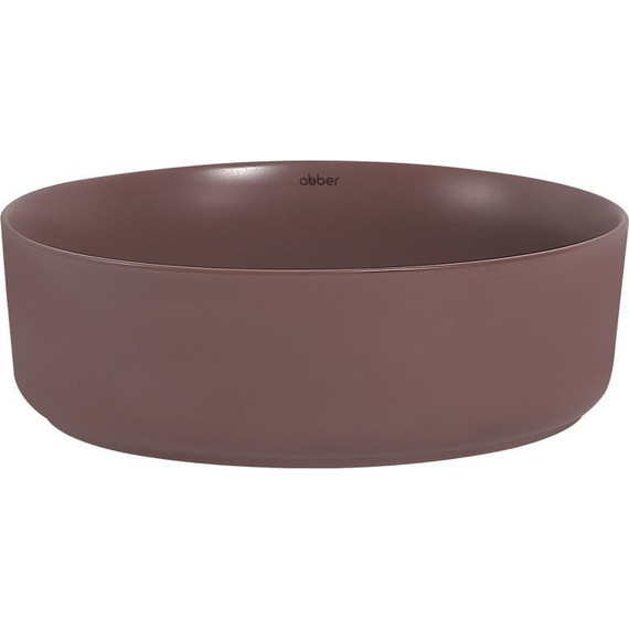 Раковина-чаша Abber Bequem 36 см AC2108MC, коричневый матовый фото 2