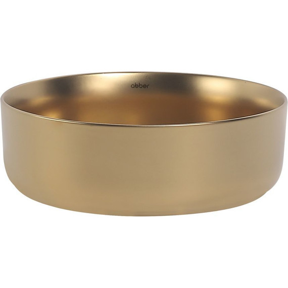 Раковина-чаша Abber Bequem 36 см AC2108MMG, золото матовое фото 2