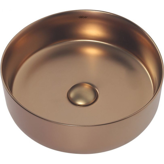 Раковина-чаша Abber Bequem 36 см AC2108MRG, розовое золото матовое - 2 Раковина-чаша Abber Bequem 36 см AC2108MRG, розовое золото матовое фото 2