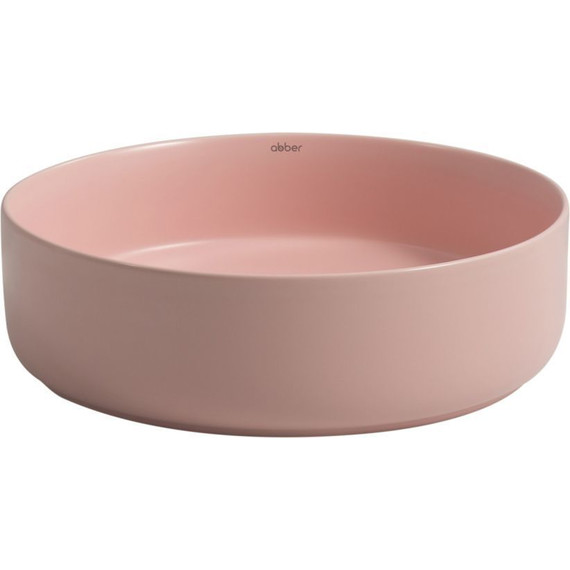 Раковина-чаша Abber Bequem 40 см AC2109MP, розовый матовый фото 2
