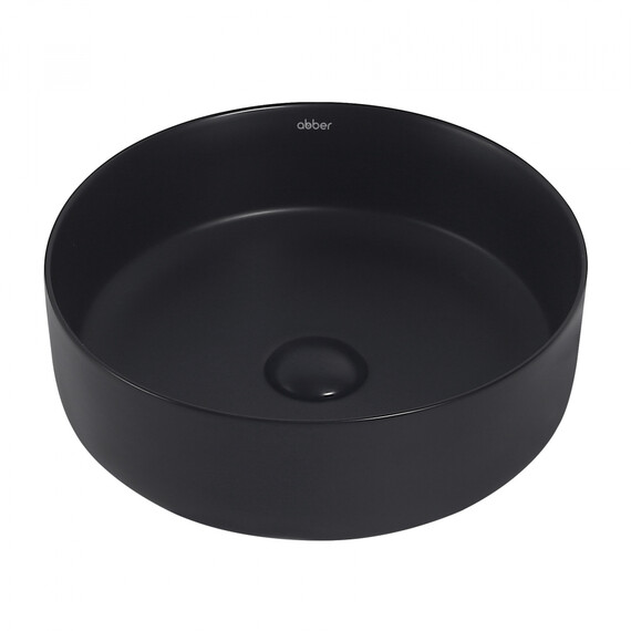 Раковина-чаша Abber Bequem 36 см AC2108MB, черный матовый фото 