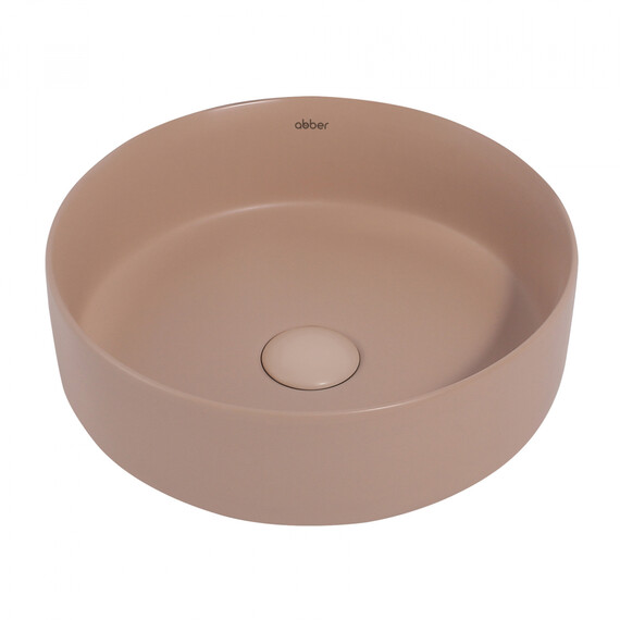 Раковина-чаша Abber Bequem 36 см AC2108MBB, бежевый матовый фото 