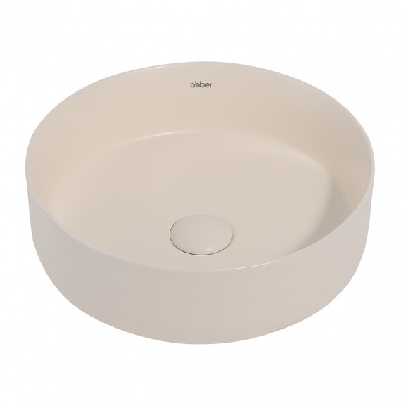 Раковина-чаша Abber Bequem 36 см AC2108MBE, светло-бежевый матовый фото 