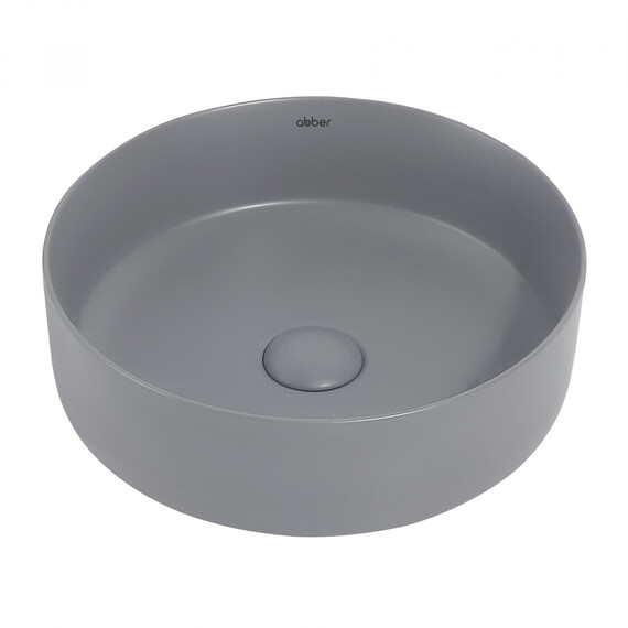 Раковина-чаша Abber Bequem 36 см AC2108MG, серый матовый фото 