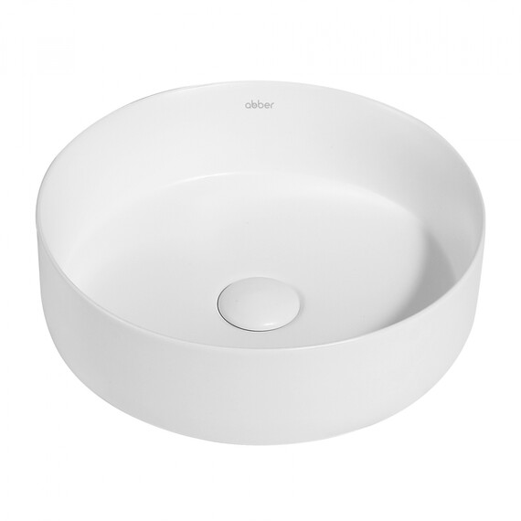 Раковина-чаша Abber Bequem 36 см AC2108MW, белый матовый фото 