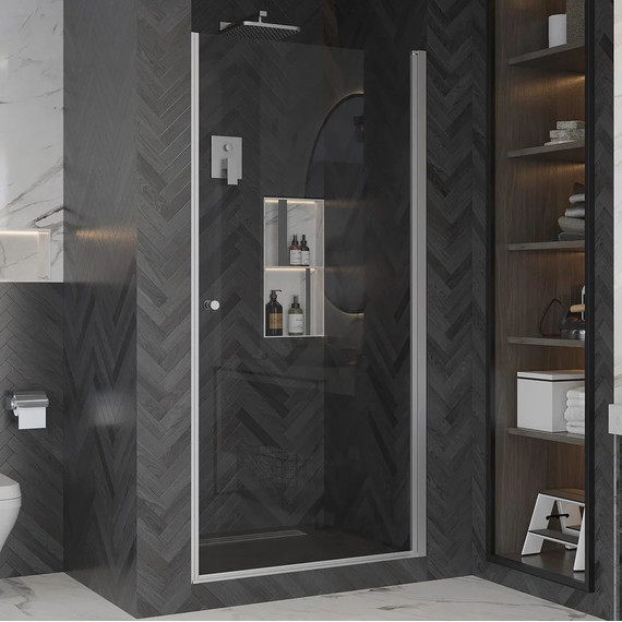 Душевая дверь Ambassador Elysium 80 см 111011109CX (стекло 8 мм) хром/прозрачное - 2 Душевая дверь Ambassador Elysium 80 см 111011109CX (стекло 8 мм) хром/прозрачное фото 2