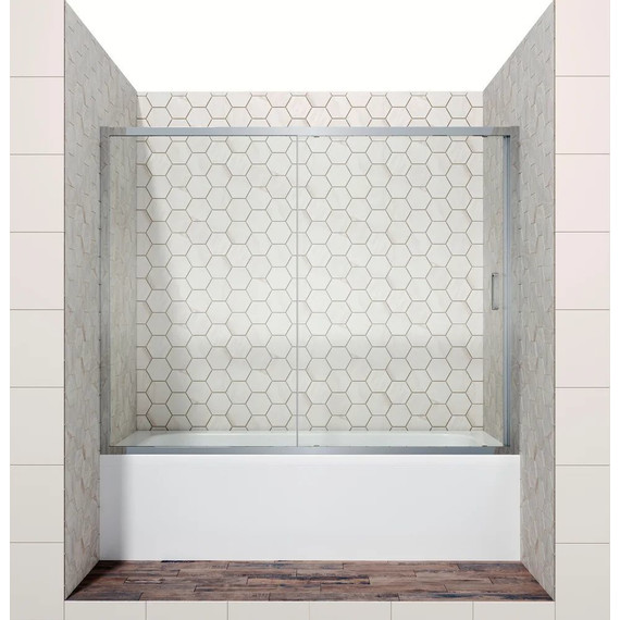 Шторка для ванны Ambassador Bath Screens 1700х1400 мм 16041105, хром/прозрачное фото 