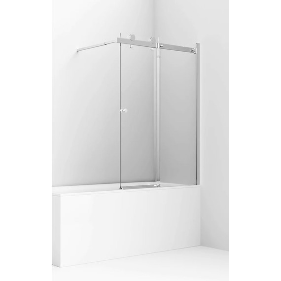 Шторка для ванны Ambassador Bath Screens 900х1400 мм 16041117, хром/прозрачное фото 