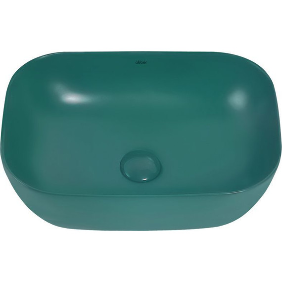 Раковина-чаша Abber Rechteck 46 см AC2200MBG, темно-зеленый матовый - 4 Раковина-чаша Abber Rechteck 46 см AC2200MBG, темно-зеленый матовый фото 4