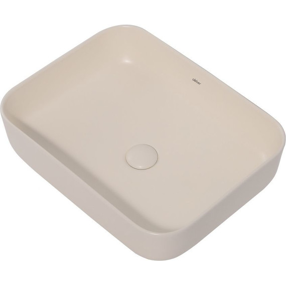 Раковина-чаша Abber Rechteck 50 см AC2202MBE, светло-бежевый матовый фото 2