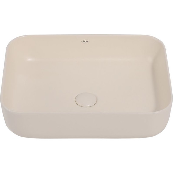 Раковина-чаша Abber Rechteck 50 см AC2202MBE, светло-бежевый матовый фото 3