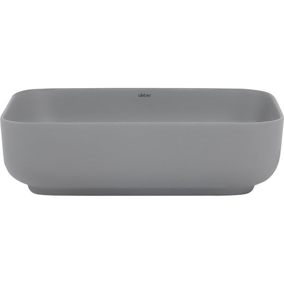 Раковина-чаша Abber Rechteck 50 см AC2202MG, серый матовый фото 2
