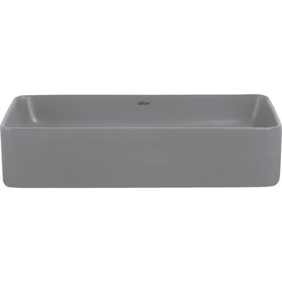 Раковина-чаша Abber Rechteck 51 см AC2207MG, серый матовый фото 3