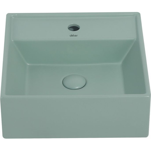 Раковина-чаша Abber Rechteck 41 см AC2208MCG, светло-зеленый матовый фото 3
