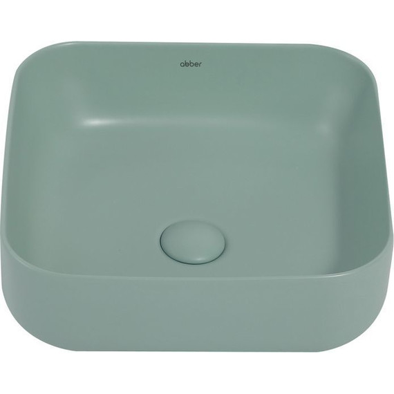 Раковина-чаша Abber Rechteck 38 см AC2211MCG, светло-зеленый матовый - 2 Раковина-чаша Abber Rechteck 38 см AC2211MCG, светло-зеленый матовый фото 2